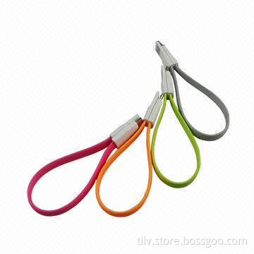 Super Flat Micro USB Magnet Data Cable